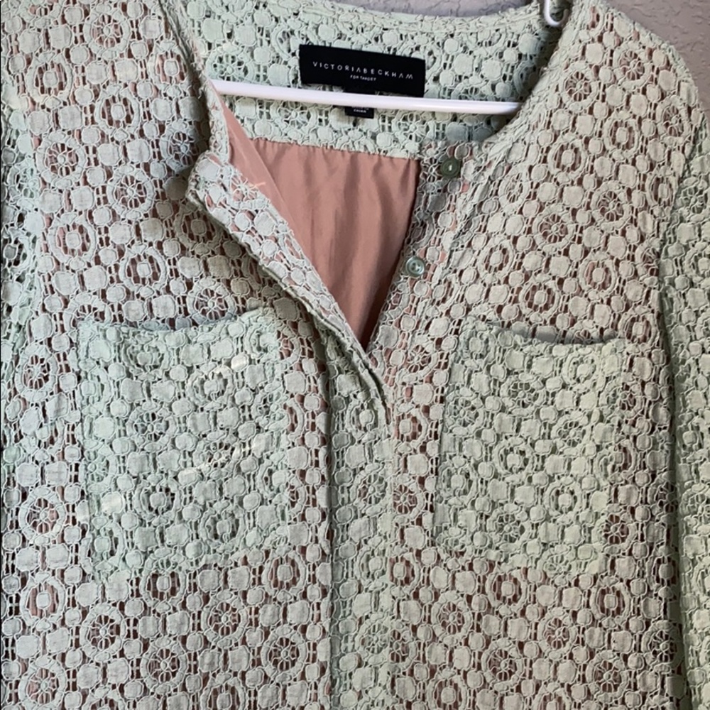 Victoria Beckham Mint Dress View 4